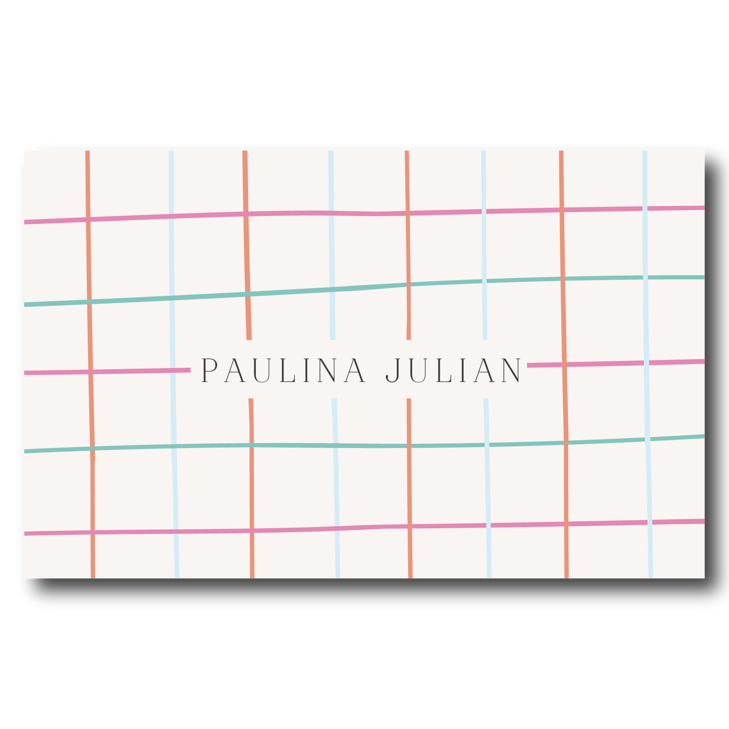 Sobres Flores Plaid 3