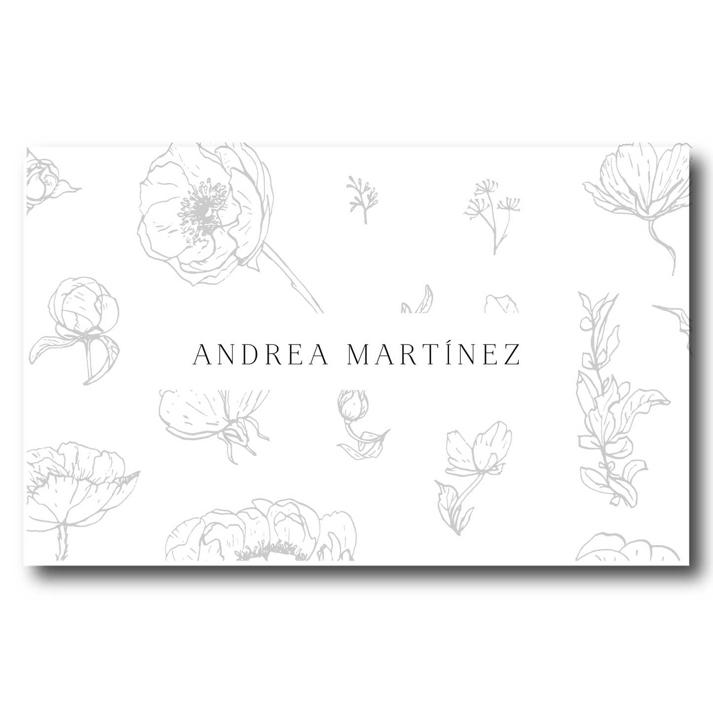 Sobres Flores BW 2