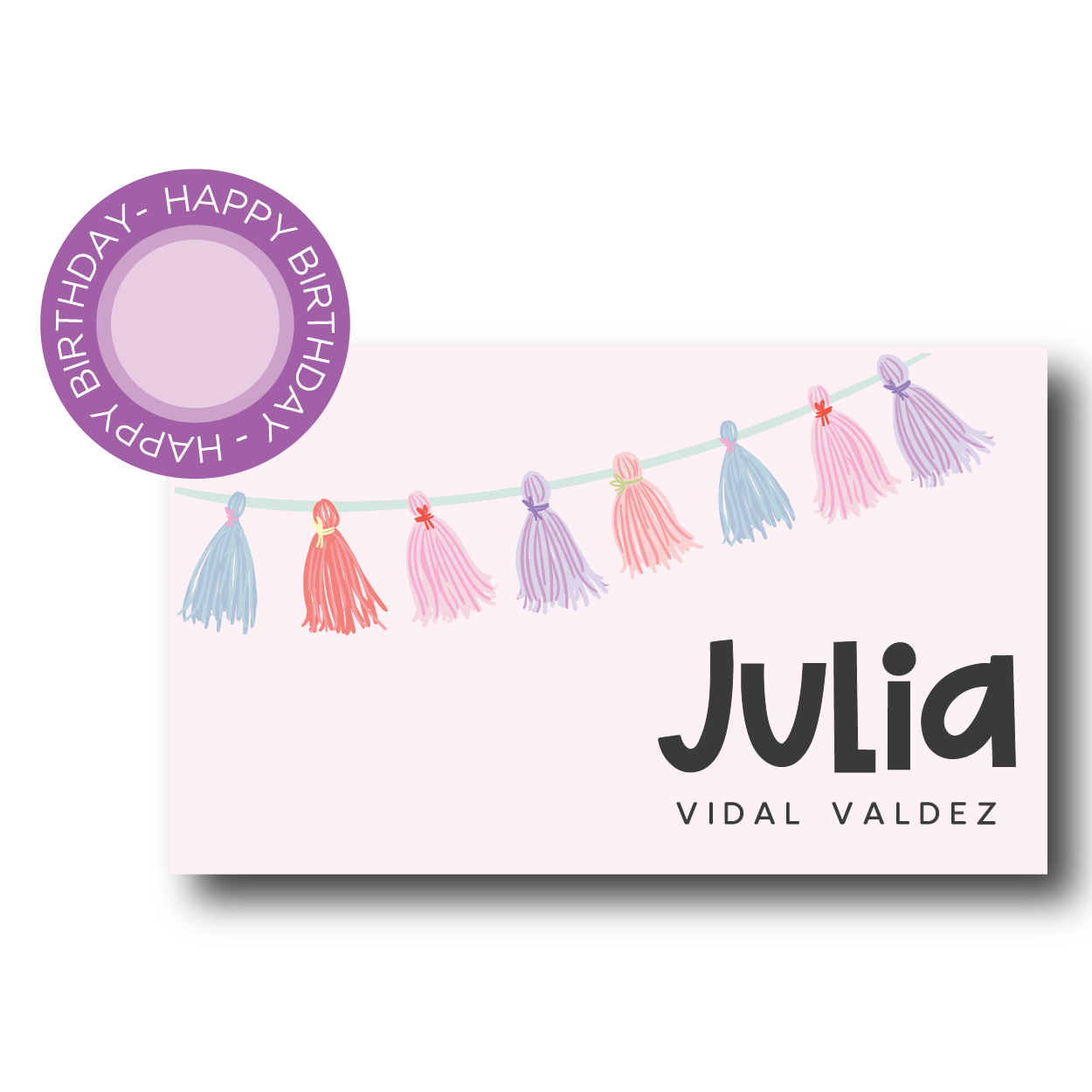 Tarjeta de Regalo - Ocho niña
