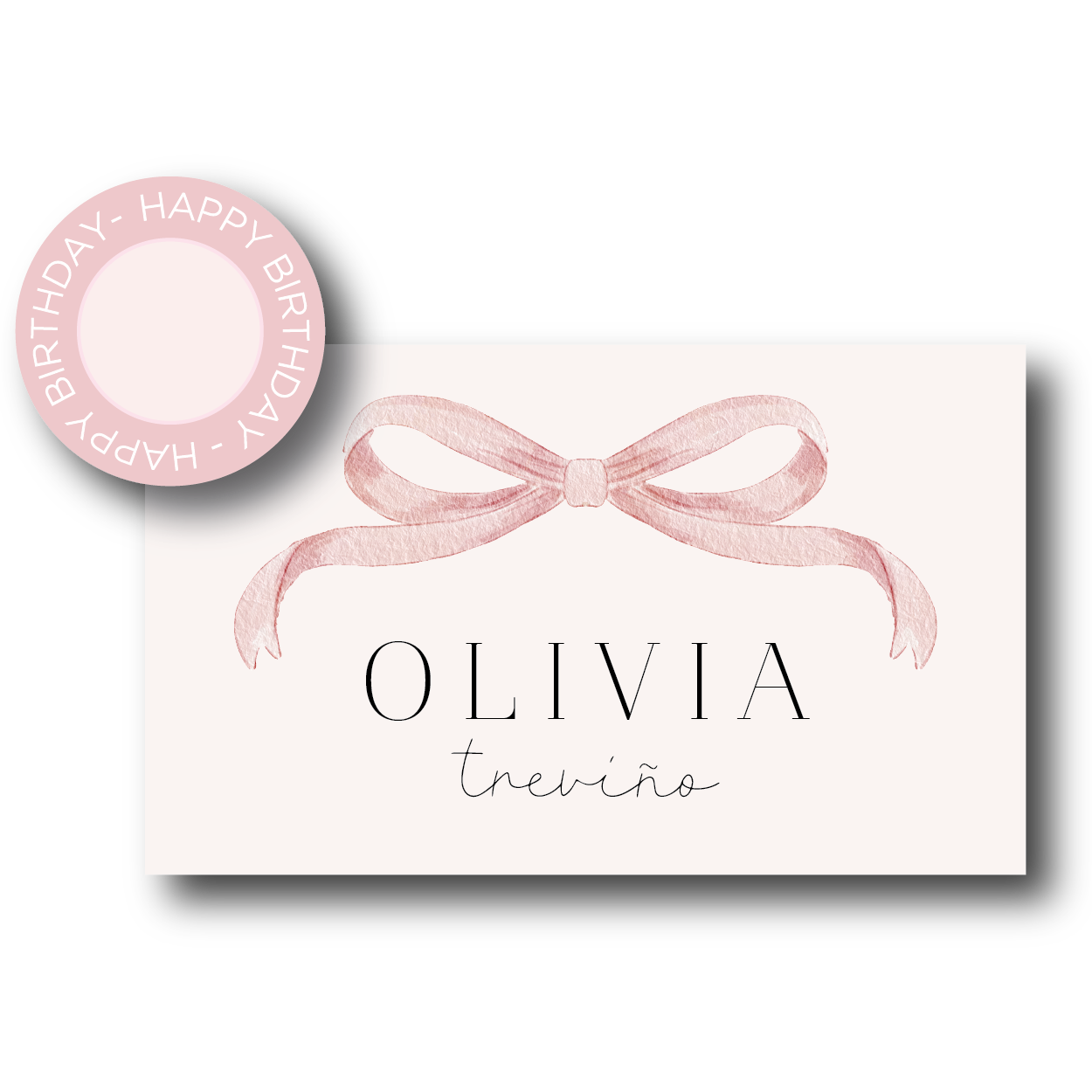 Tarjeta de Regalo - quince niña