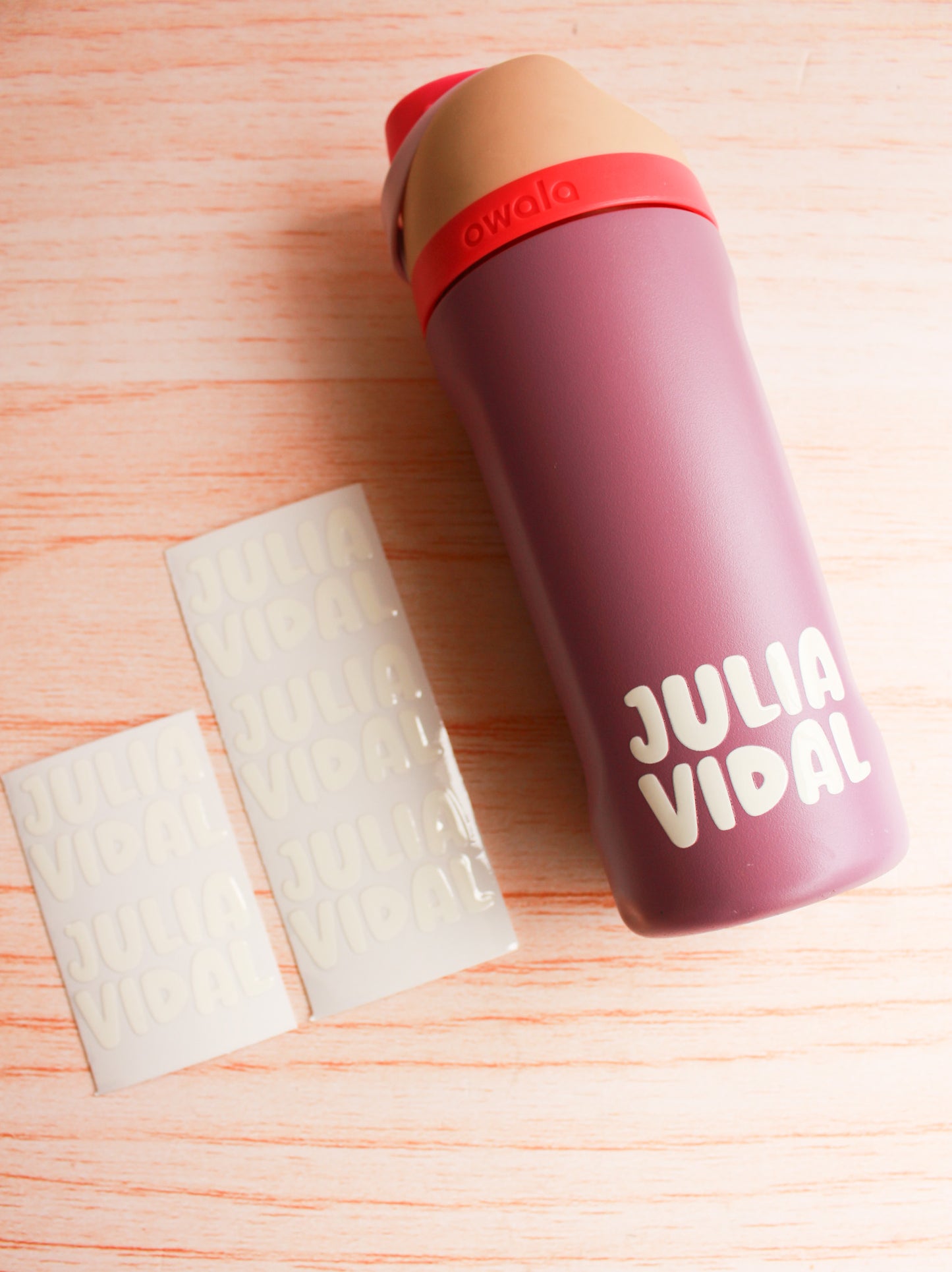 Stickers para Termos y Tuppers