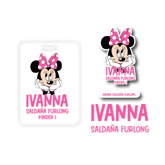 PAQUETE Minnie Mouse
