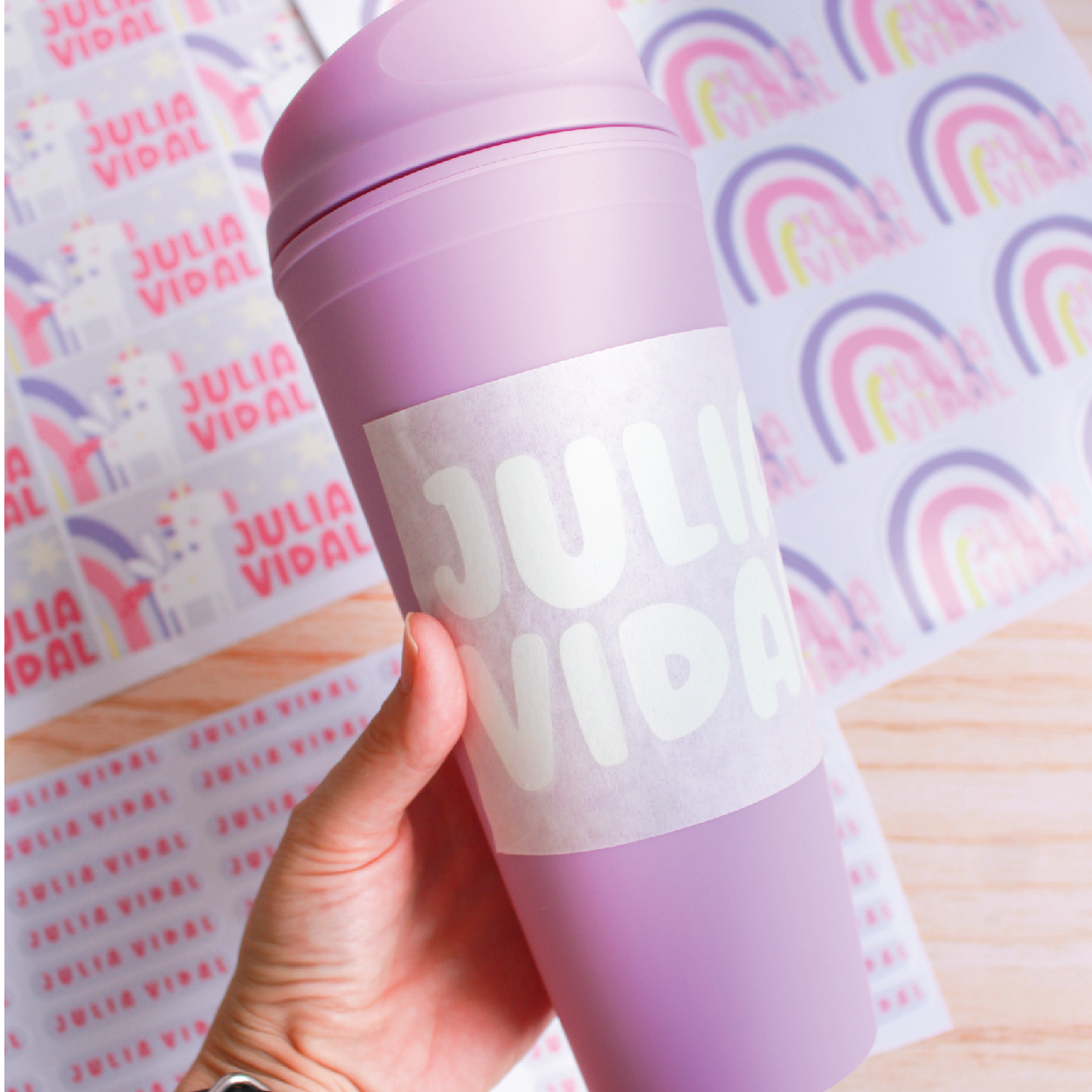 Stickers para Termos y Tuppers – Paper Deets