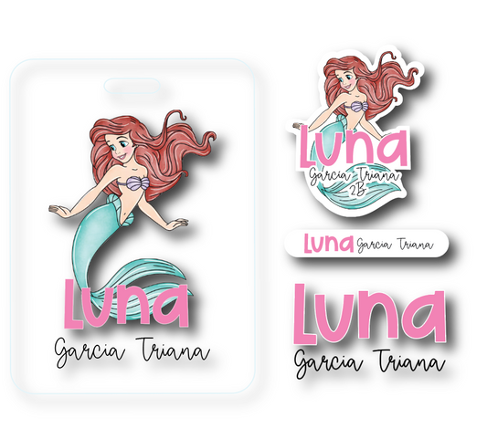 PAQUETE - Little Mermaid