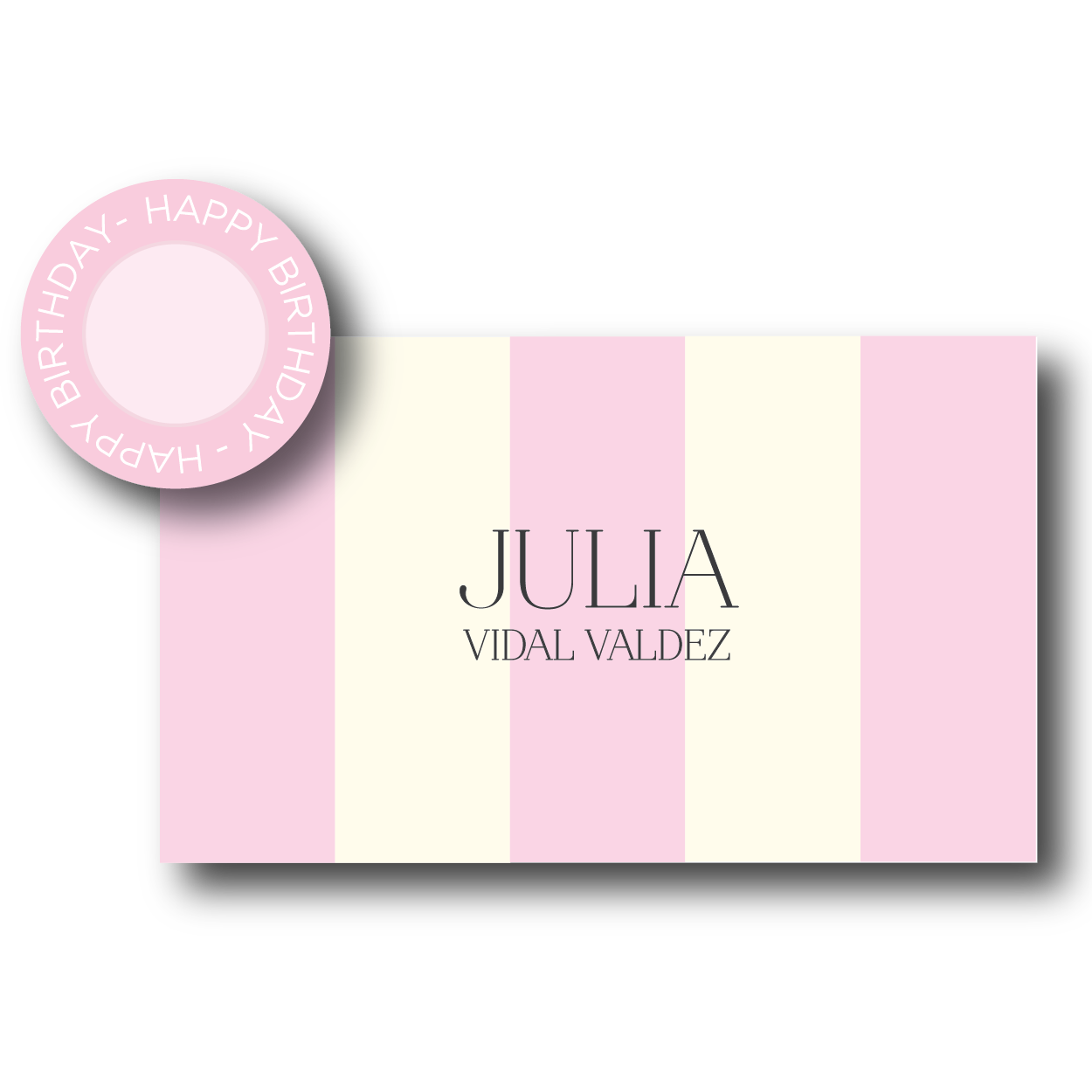 Tarjeta de Regalo - Seis niña
