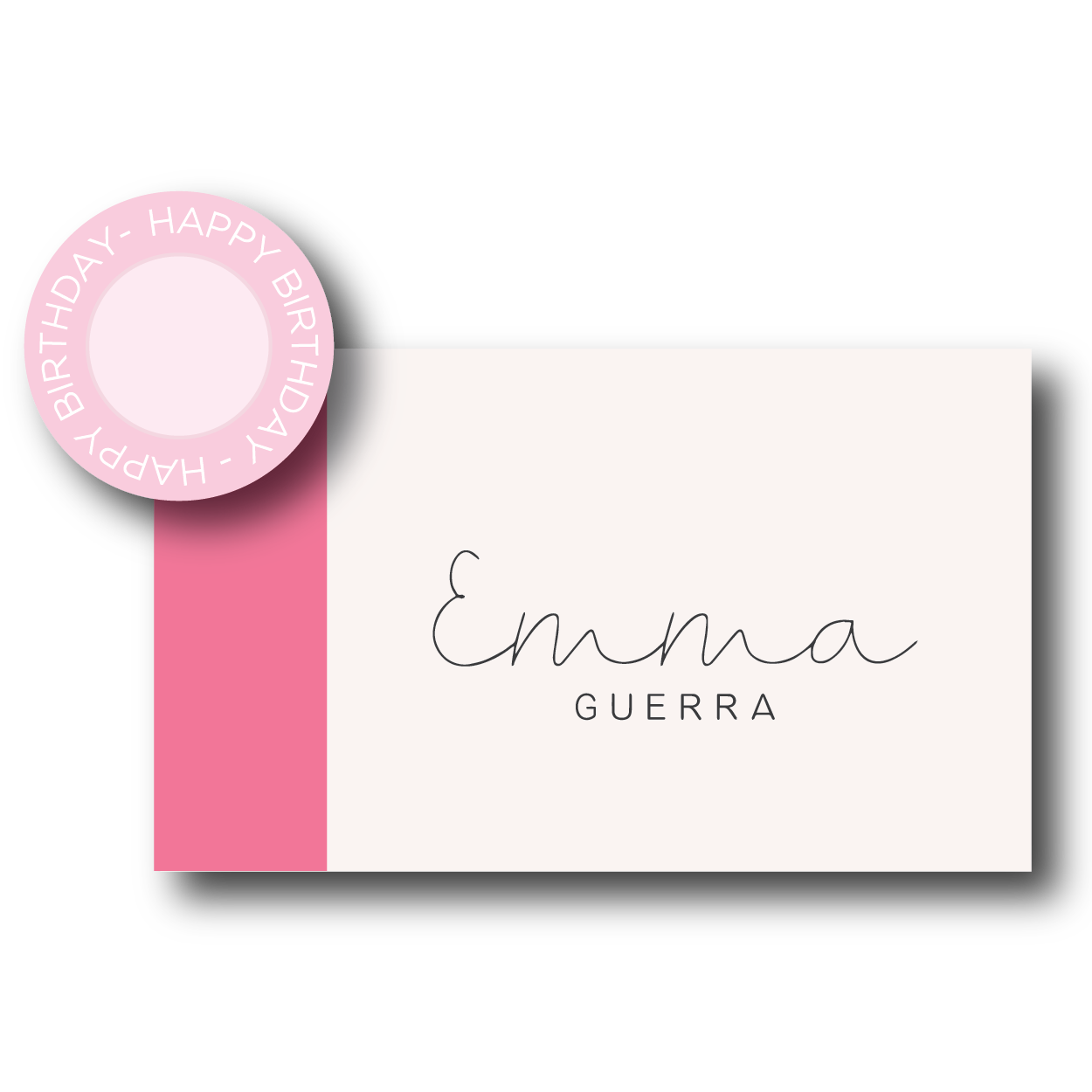 Tarjeta de Regalo - Cinco niña