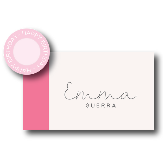 Tarjeta de Regalo - Cinco niña