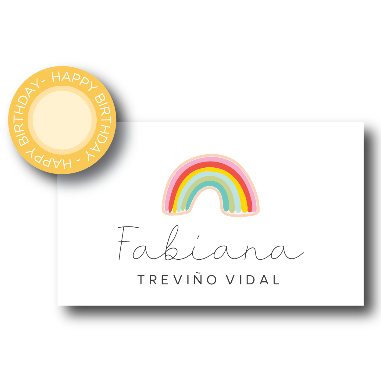 Tarjeta de Regalo - Nueve niña