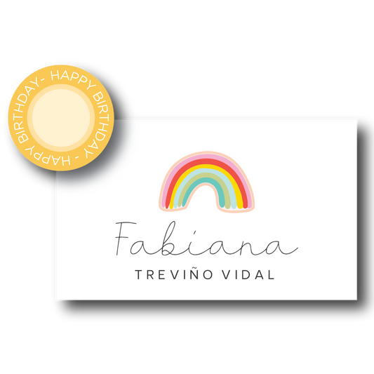 Tarjeta de Regalo - Nueve niña