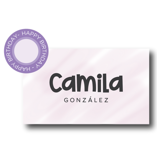 Tarjeta de Regalo - Trece niña