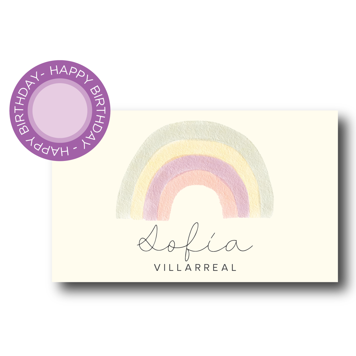 Tarjeta de Regalo - dieciséis niña