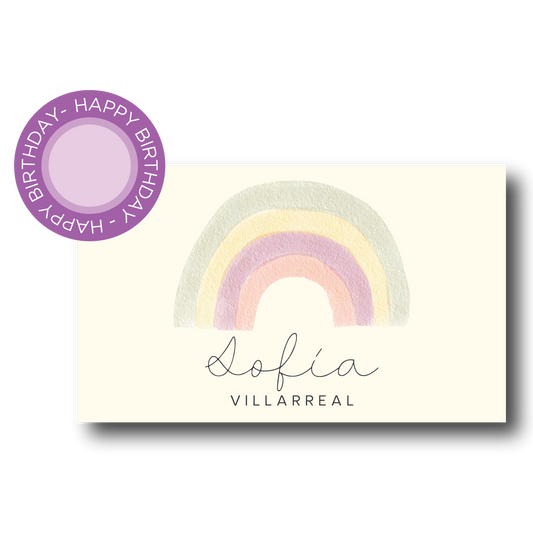 Tarjeta de Regalo - dieciséis niña