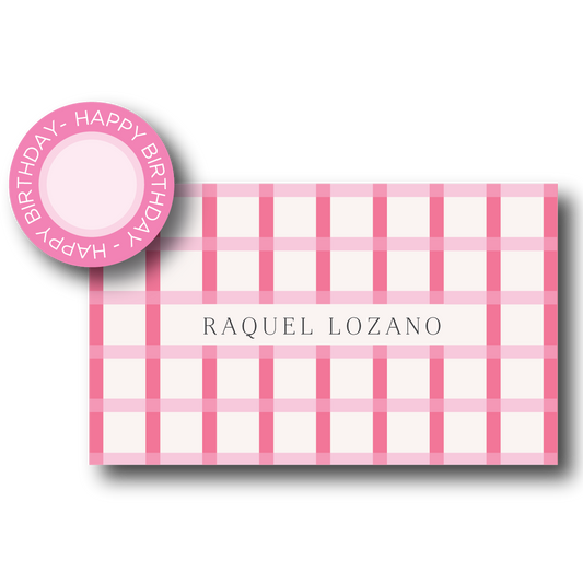 Tarjeta de Regalo - veinte niña