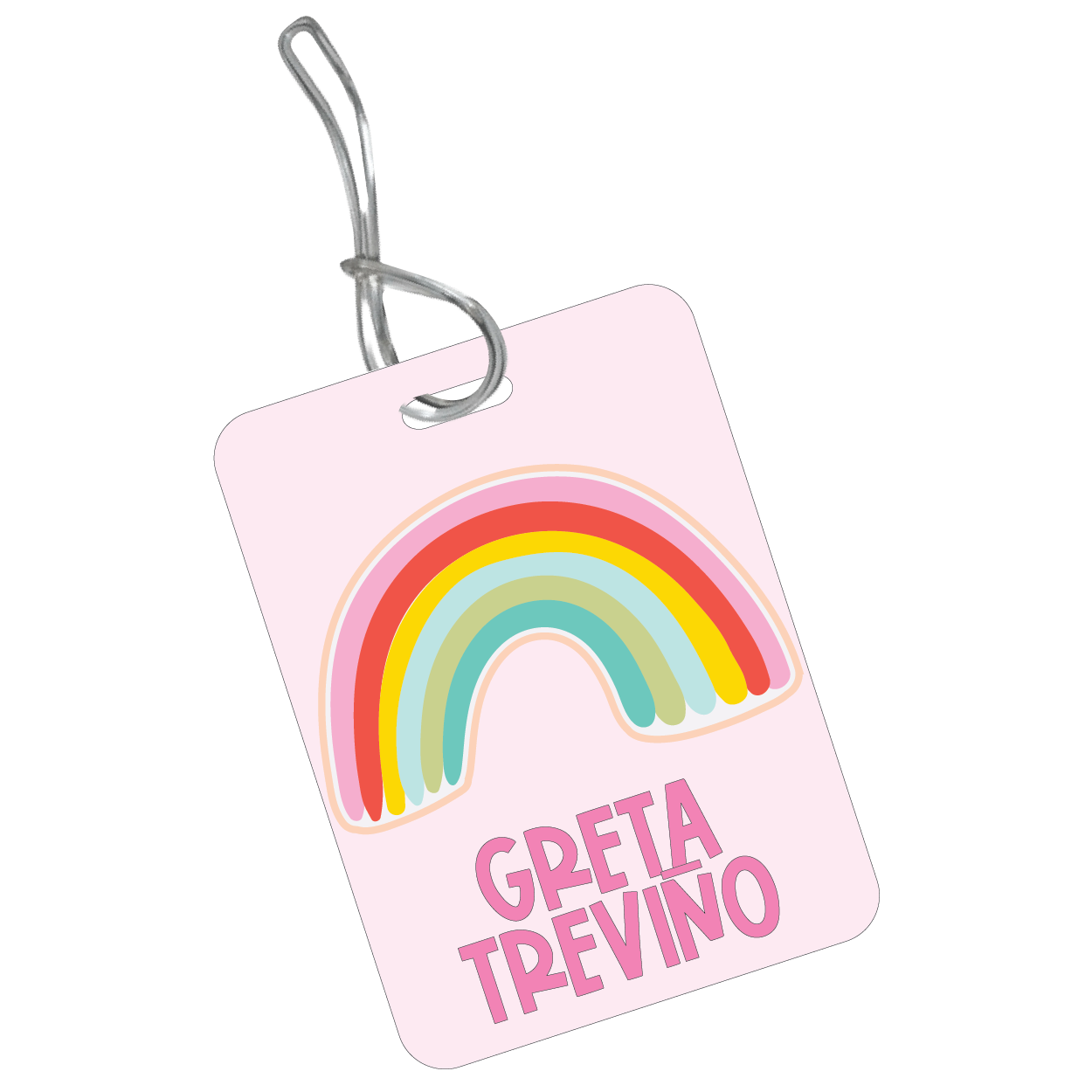 BackPack Tag Rainbow