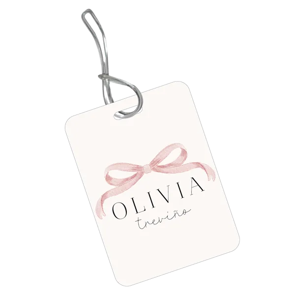 BackPack Tag Bow