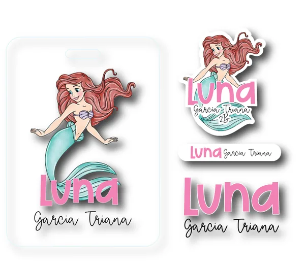 PAQUETE - Little Mermaid