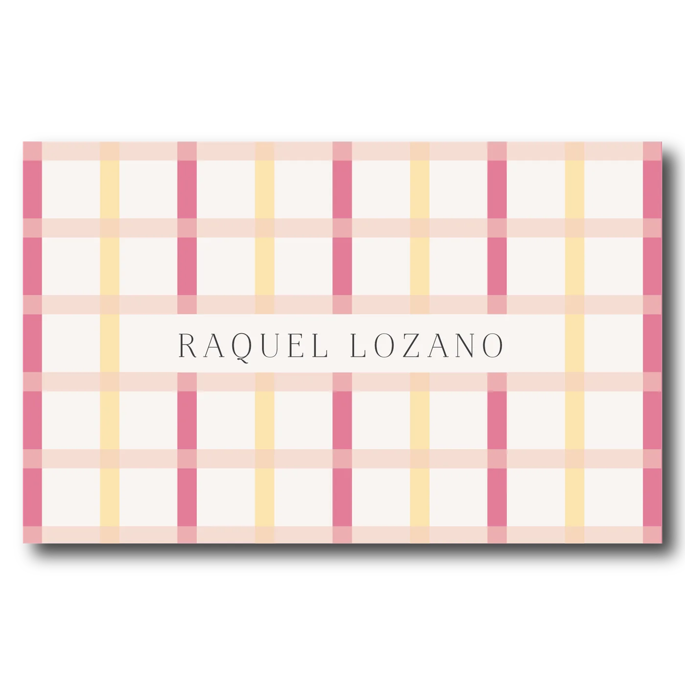 Sobres Flores Plaid 2