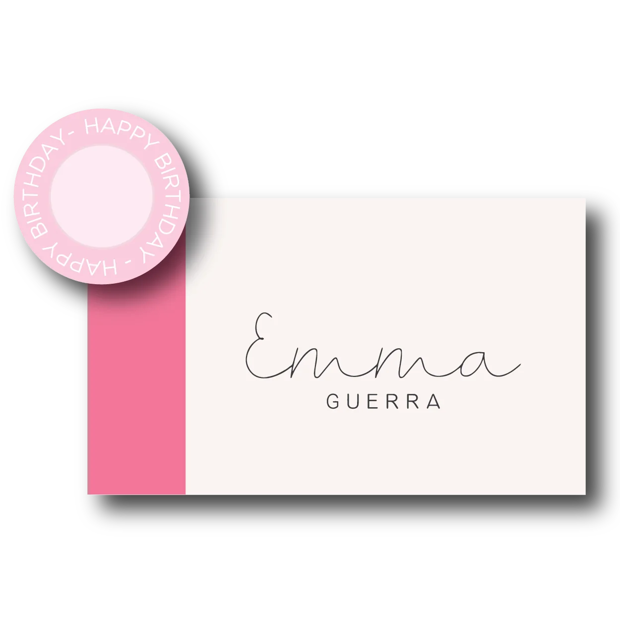 Tarjeta de Regalo - Cinco niña