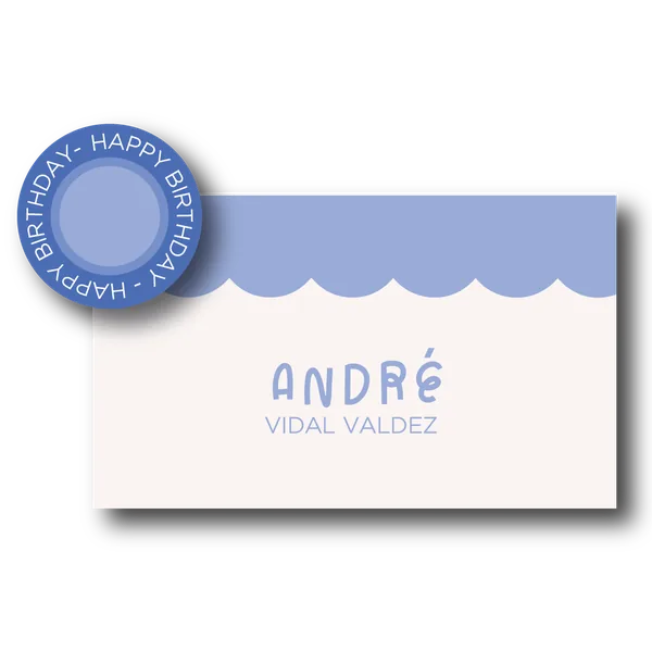 Tarjeta de Regalo - Nueve niño