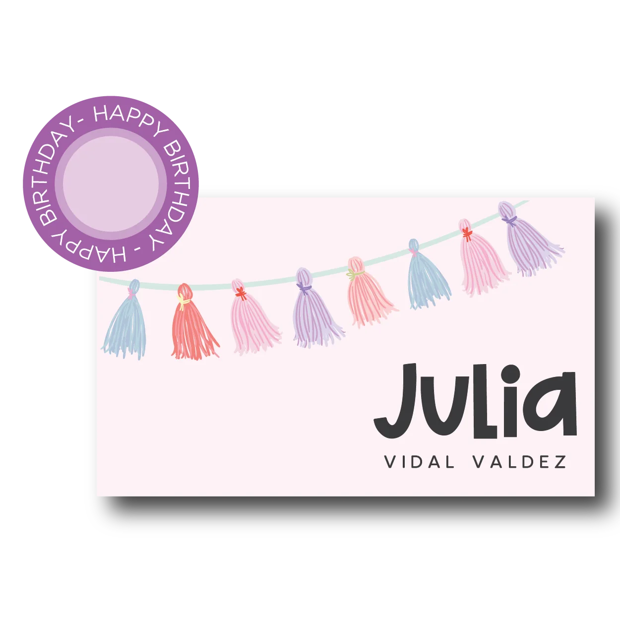 Tarjeta de Regalo - Ocho niña
