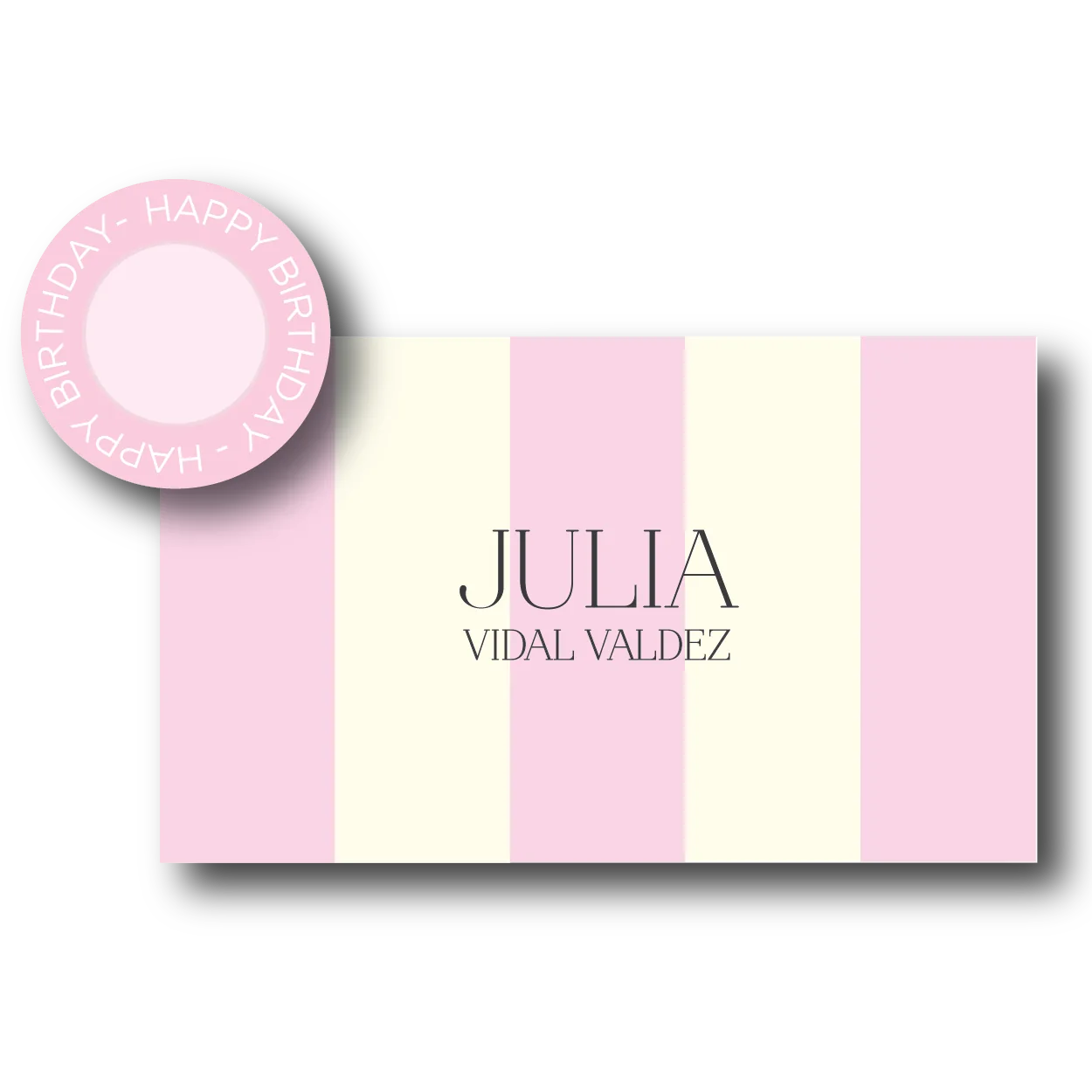 Tarjeta de Regalo - Seis niña