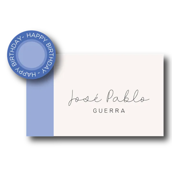 Tarjeta de Regalo - Siete niño