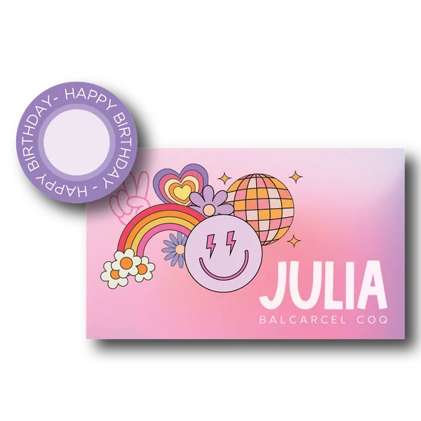 Tarjeta de Regalo - Veinticuatro niña