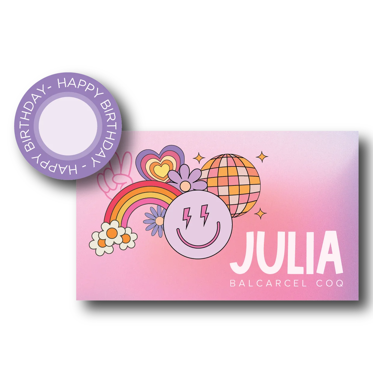 Tarjeta de Regalo - Veinticuatro niña