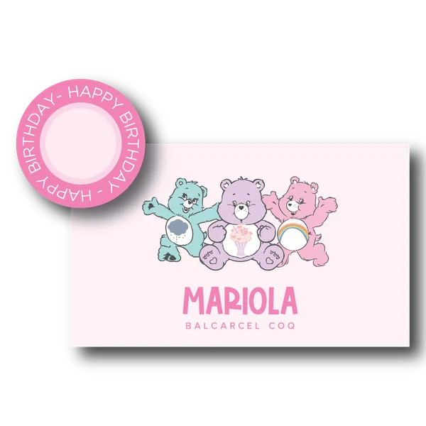 Tarjeta de Regalo - Veintitres niña
